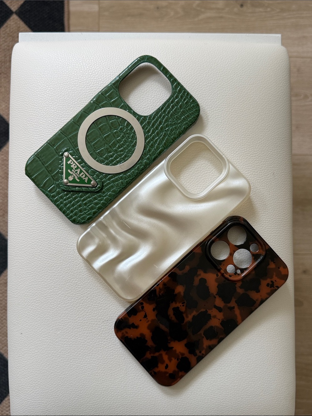 Set of 3 trendy iPhone 14 Pro phone cases for fall
